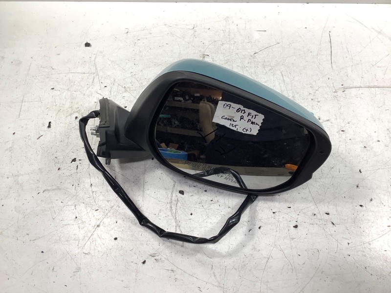 09-013 Honda FIT Right Mirror Green OEM