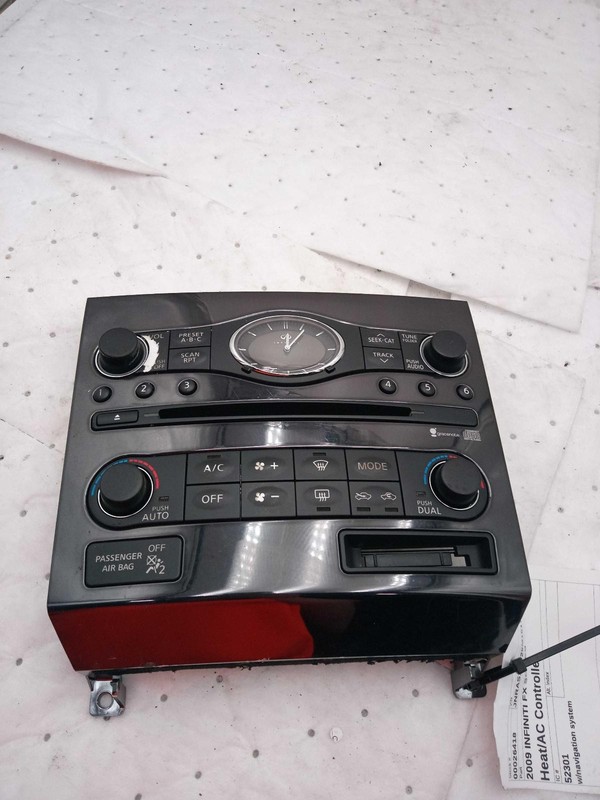 2009 INFINITI FX Series A/C Selector Switch OEM Orange 283951CA2A 203K Miles