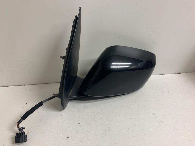 2005-2012 Nissan Pathfinder Black Left Driver Side View Door Mirror 8 Wire Oem