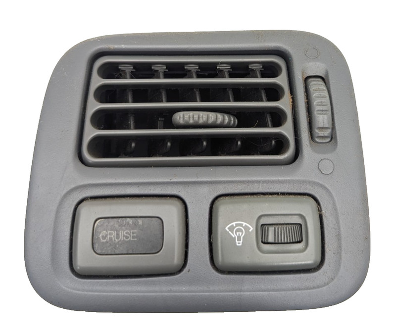 96-00 Civic Sedan Dash Left Driver A/C Air Vent Heater Grille Conditioning gray