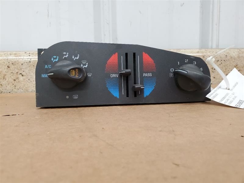 Temperature Control With Rear Defrost Fits 95-99 LUMINA CAR 279969
