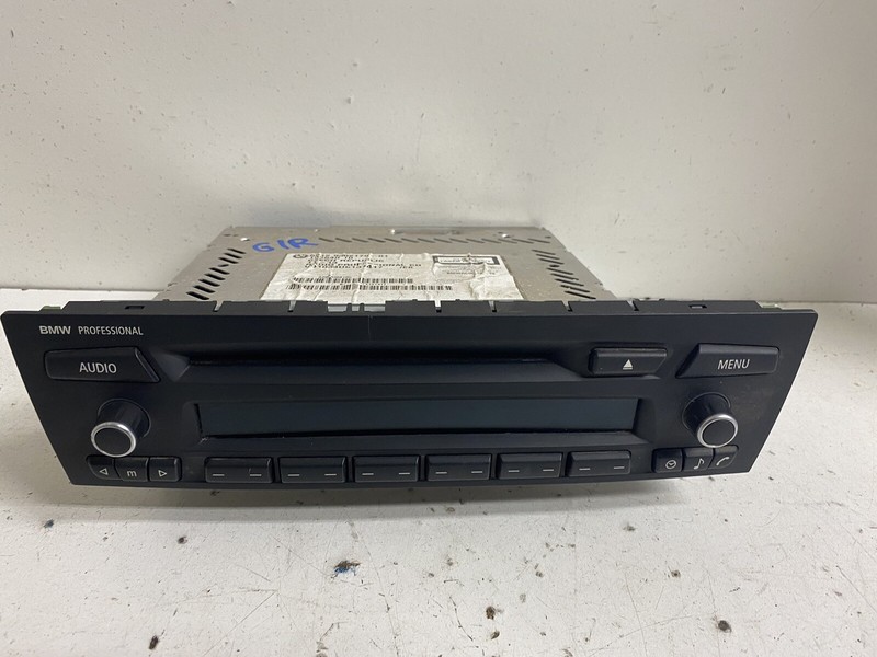 2011 BMW 335i Radio Stereo 1 DIN Disc CD Player AMFM Tuner 6512 9302179-01