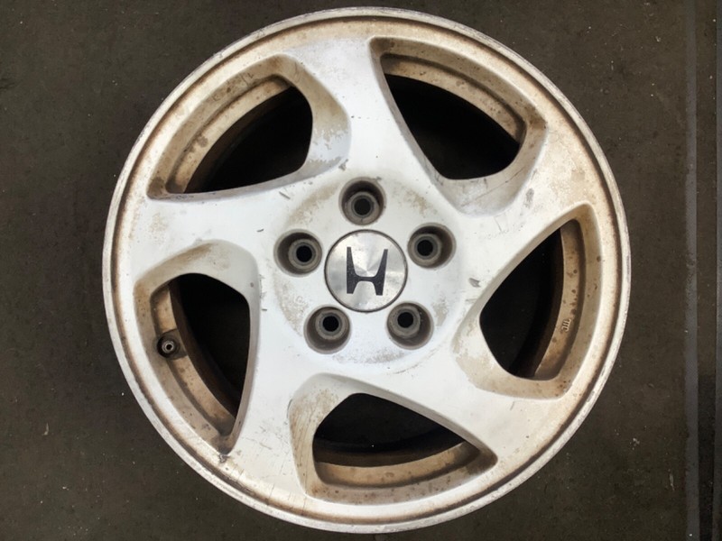 97-01 Prelude Right Aluminum Alloy Wheel Rim Disk 16X6-1/2 5 Curved Spoke OEM