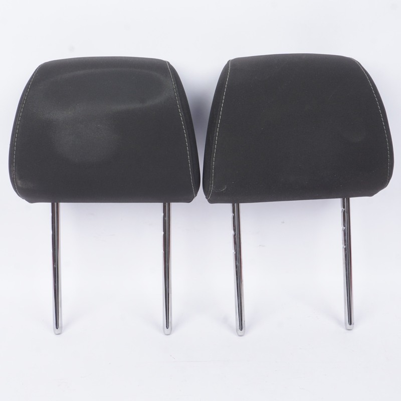 2015 - 2018 Ford Focus Front Seat Cloth Head Rest Set of 2 Black