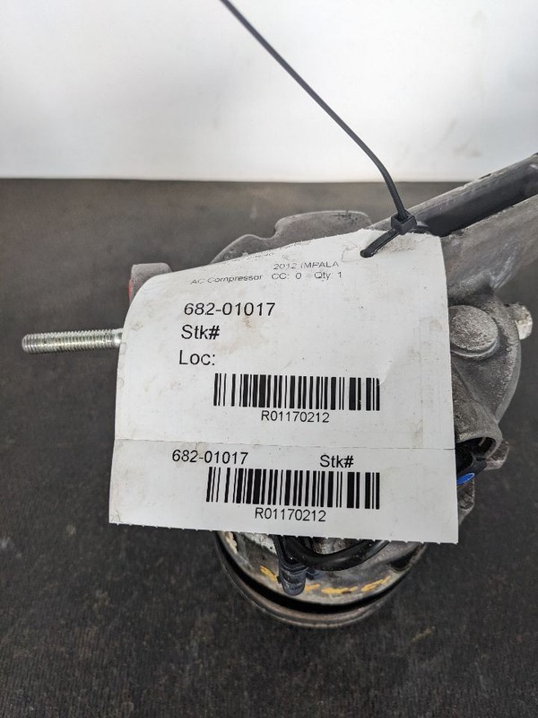 AC Compressor VIN W 4th Digit Limited Fits 12-16 IMPALA 1170212