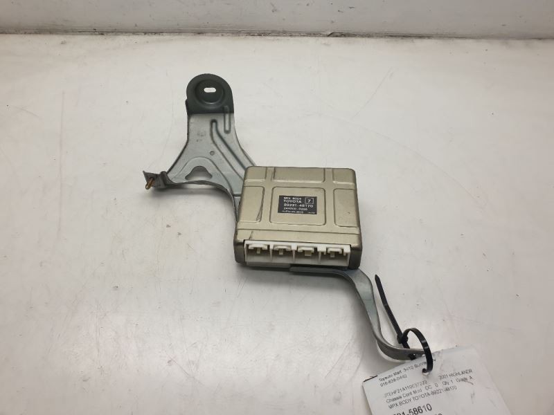 01-03 TOYOTA HIGHLANDER MULTIPLEX NETWORK CONTROL MODULE ECM ASSEMBLY