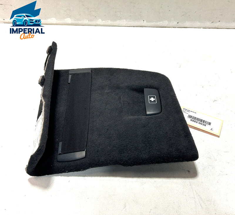 2017-2020 BMW 430I XDRIVE REAR DRIVER QUARTER LUGGAGE COVER TRIM PANEL OEM