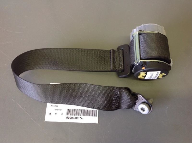 Rear Seat Belt Retractor Jet Black Fits 2012-2017 Buick Verano 70038