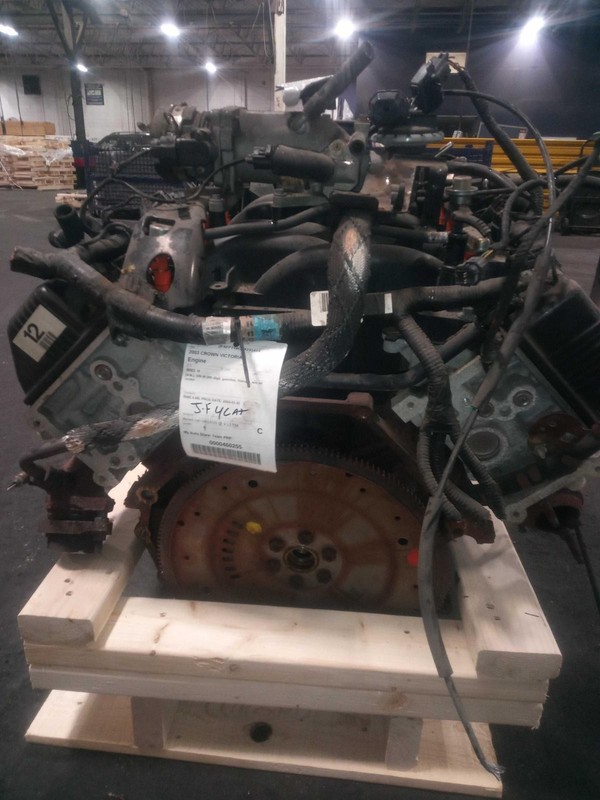2003 Ford Crown Victoria 4.6L V8 Engine Complete Assembly, 116K Miles, OEM