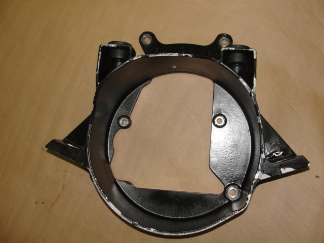 04 POLARIS MSX 110 TURBO REAR ENGINE FLYWHEEL COVER MOUNT SUPPORT BRACKET