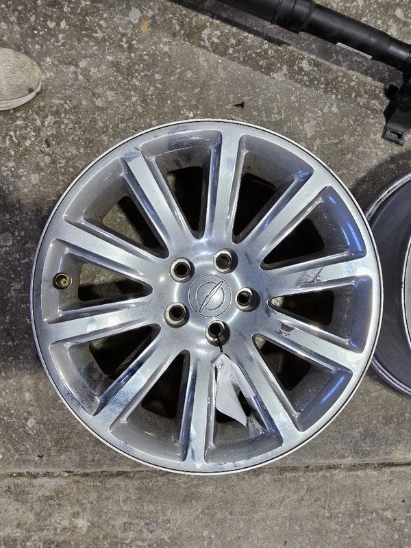 2011-2014 Chrysler 300 Wheel Rim 18x7-1/2 Alloy Chrome Clad Plastic Skin