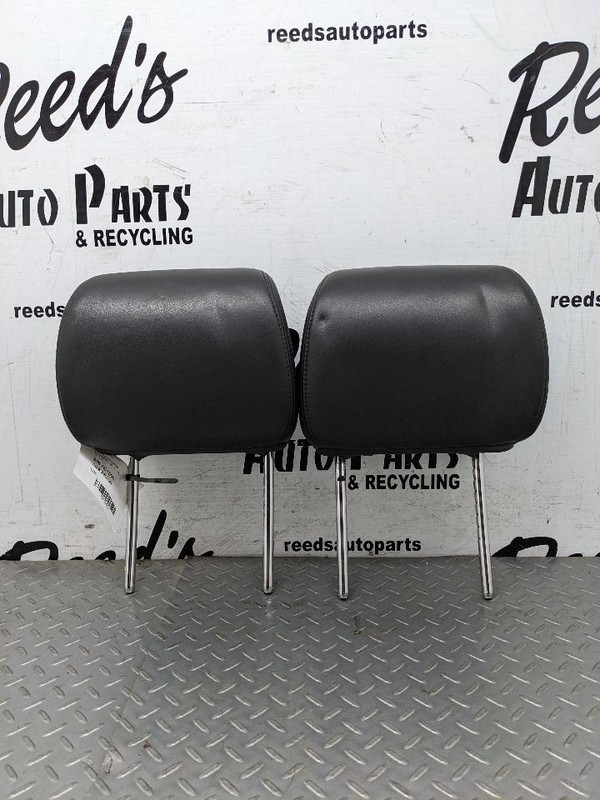 2008 2009 ACURA RL FRONT BLACK LEATHER HEAD REST HEADREST OEM PAIR LH RH 1154231