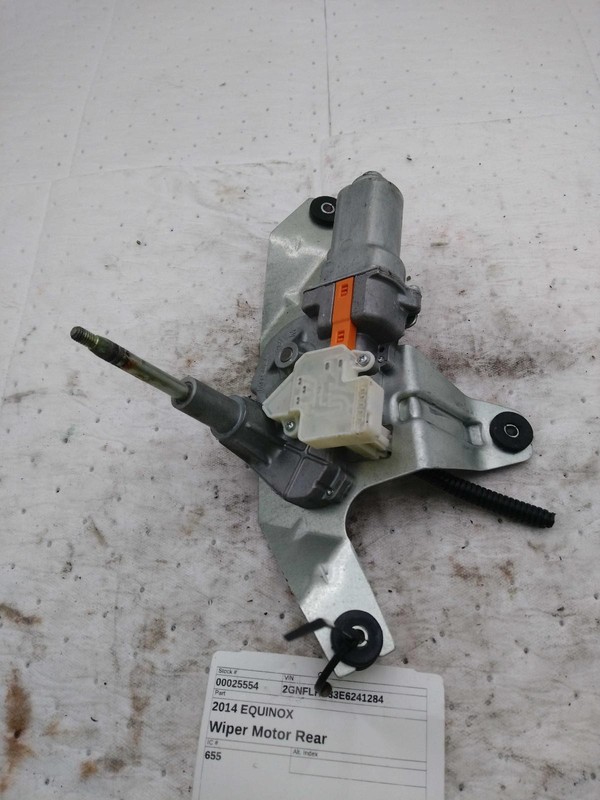 Used Back Glass Wiper Motor fits: 2014 Chevrolet EquinoxGrade A