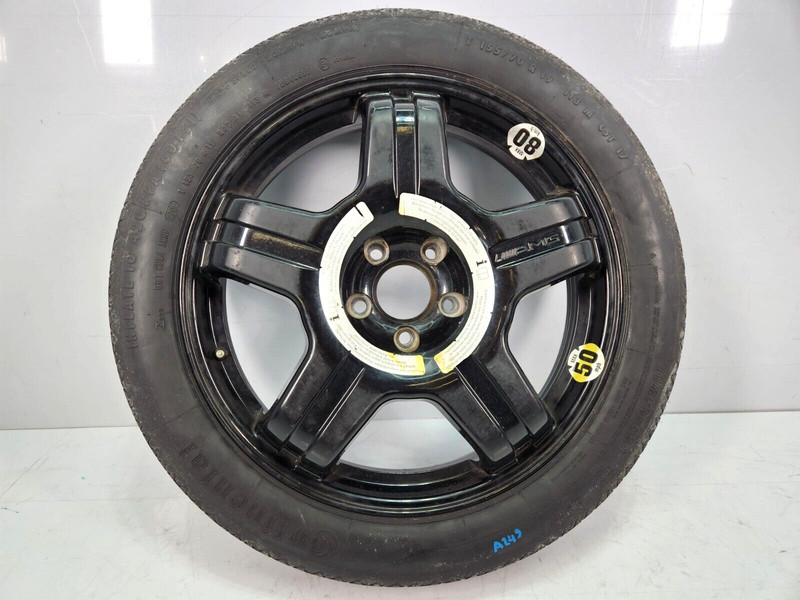 ✅ 08-10 OEM Mercedes C216 CL63 Emergency Spare Tire Wheel Rim R19 4.5X19 155/70