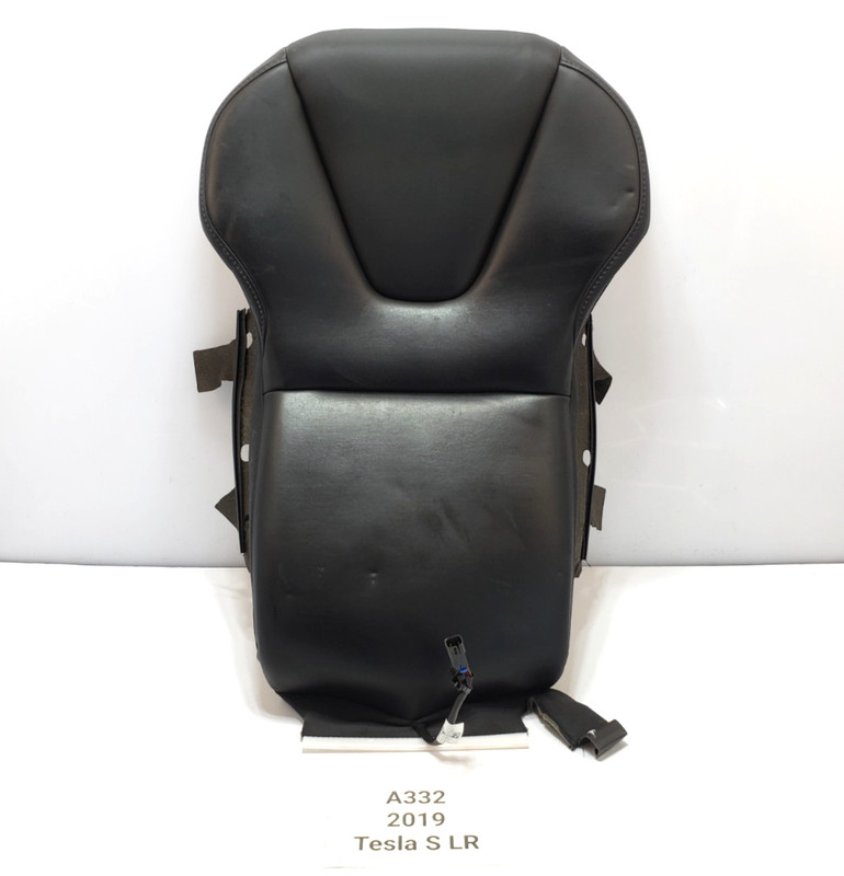 ✅ 16-20 OEM Tesla Model S Front Left Driver Seat Upper Cushion Leather NOTE*