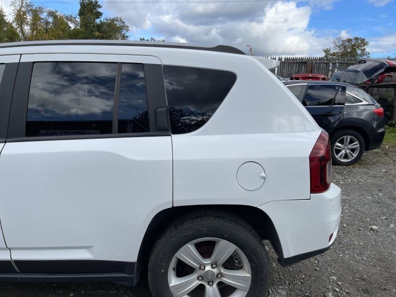2007-2017 JEEP COMPASS LEFT QUARTER PANEL WHITE PC: PW7 97K -SPORT- 50407