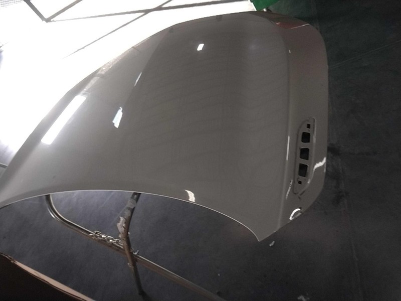 2016 Buick LaCrosse Silver Hood Panel OEM Good Condition No Rust 24139