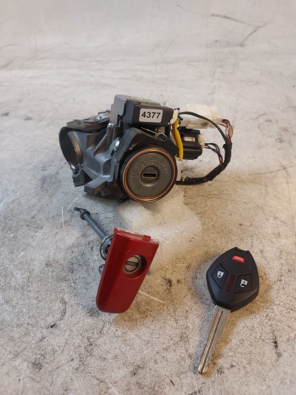 2011-20 Mitsubishi Outlander Ignition Switch Lock Assembly w/Door Lock & Key OEM