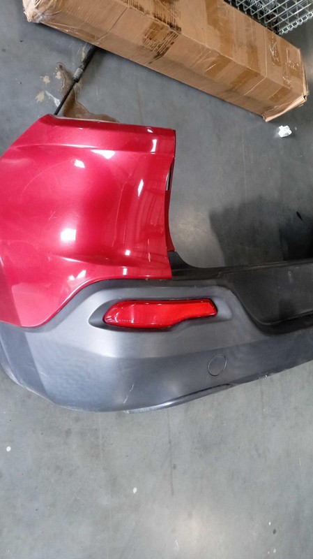 2017 Jeep Cherokee OEM Red Bumper Assembly - Used, 104k Miles, Warranty Included