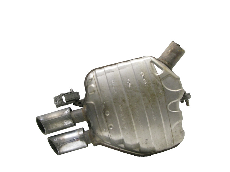 13-16 AUDI B8 A4 QUATTRO FULL REAR LEFT SECTION EXHAUST PIPE MUFFLER OEM 041723