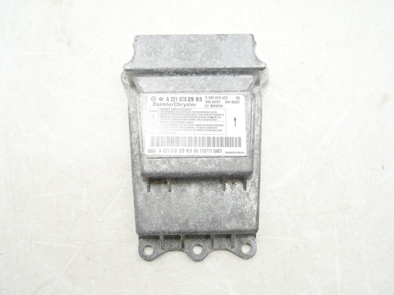 2010-2013 Mercedes-Benz S-Class S550 SRS Control Module A2218702993 OEM
