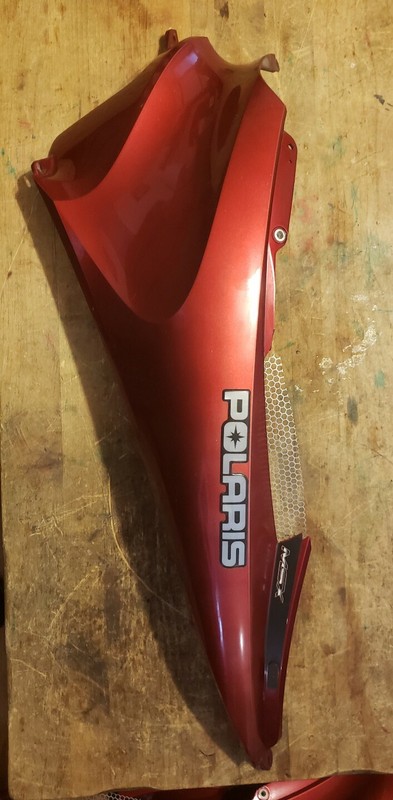 Polaris OEM Right Hand Side REDShroud 2004 MSX 140 150