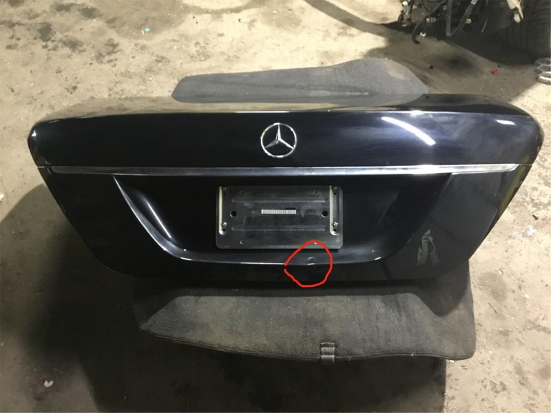 Mercedes S65 W221 AMG 2009 Rear Trunk Lid Deck Shell 07-13 |:A