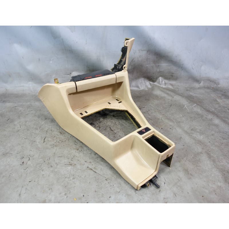 1989-1990 BMW E34 5-Series Front Center Console Storing Partion Natural Beige OE