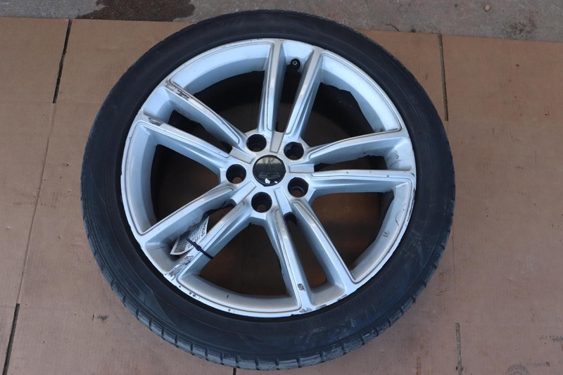 2012-2020 TESLA MODEL S WHEEL TIRE RIM 245/45 R19 19 X8 ET40 5 DOUBLE SPOKE OEM