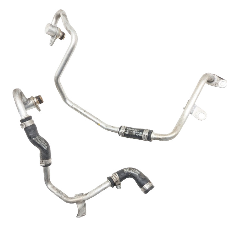 Mercedes C43 W205 AMG 2017 Turbo Coolant Hose Pipe Line Tube Set 17-20