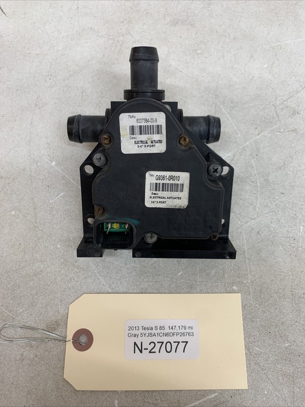 ⚡️Tesla Model S OEM 3 Way Coolant Valve Actuator 6007384-00-B 27077 B32
