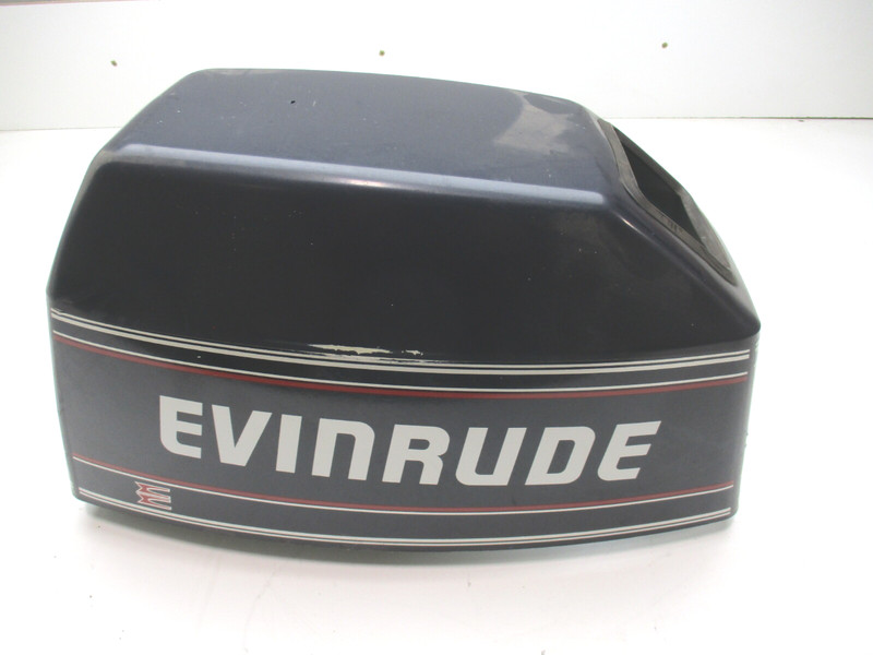 0284793 OMC Evinrude Johnson 6 HP Outboard Top Cowling Engine Cover Cowl Hood