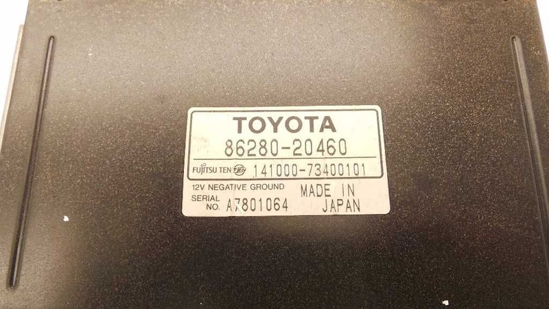 00-02 TOYOTA CELICA RADIO/STEREO AUDIO AMPLIFIER UNIT ASSEMBLY