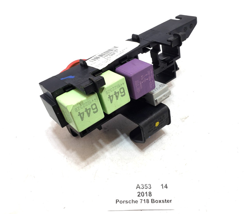 ✅17-24 OEM Porsche 718 Boxster 982 Front Cabin Fuse Relay Box 36k