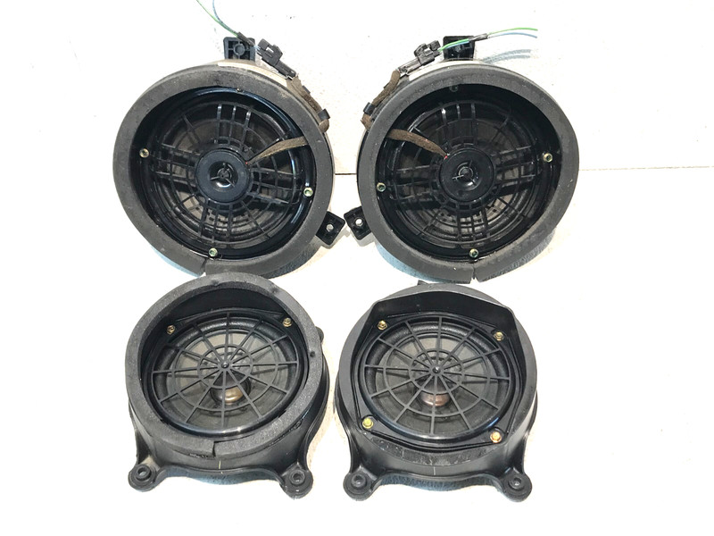98-01 Mercedes W163 ML430 Front Rear Left Right Door Speakers Sound Set of 4 OEM