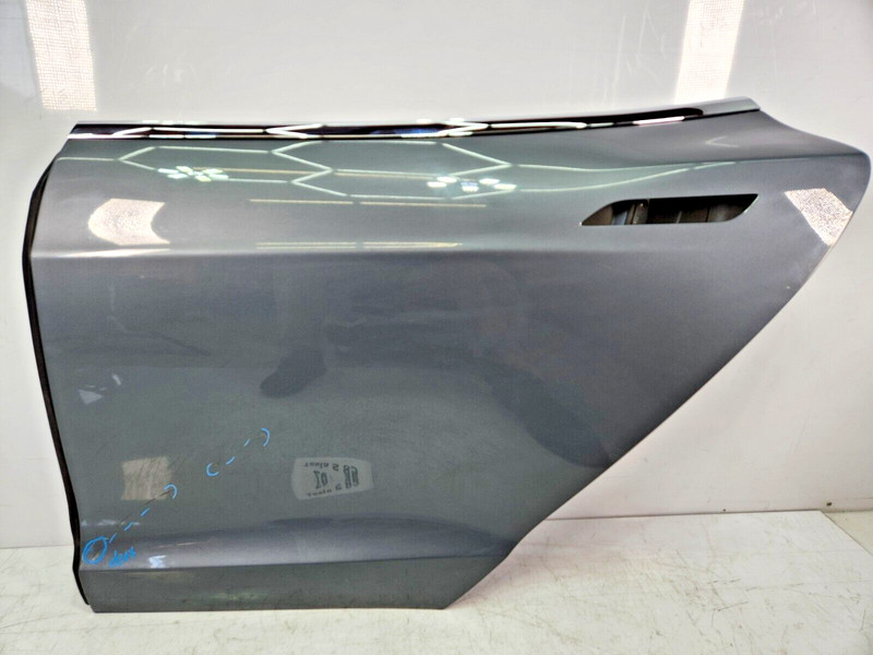 ✅ 12-16 OEM Tesla Model S Rear Left Driver Side Door Shell Panel Gray PMTG *