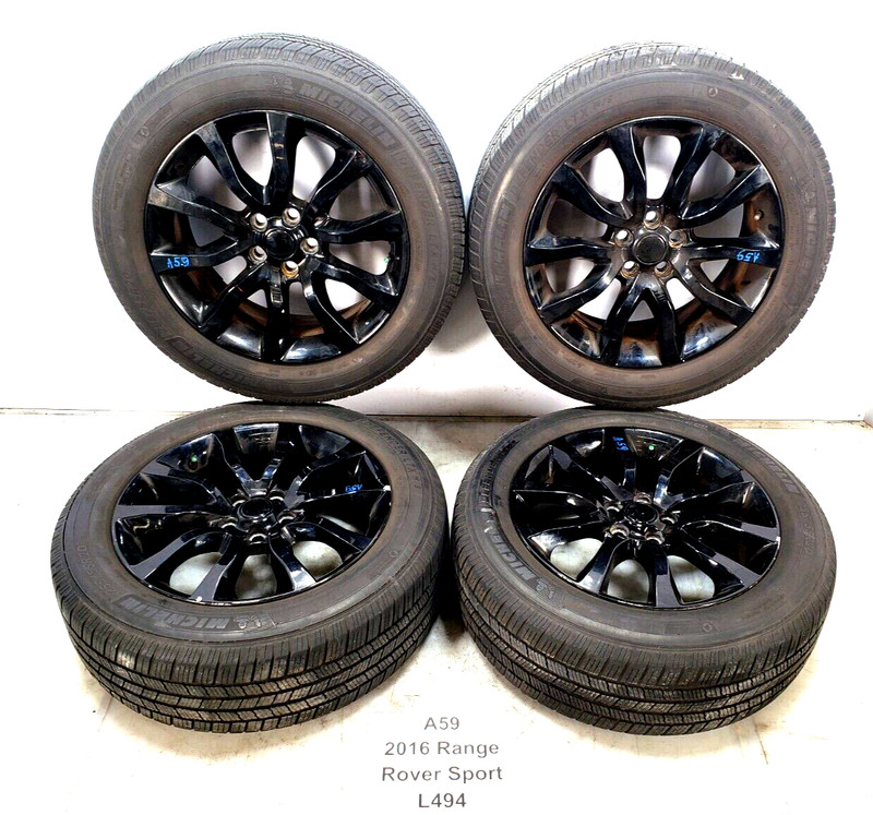 ✅2013-2022 OEM Range Rover L494 Front Rear Wheels Rims 20" W/ Tires Michelin Set