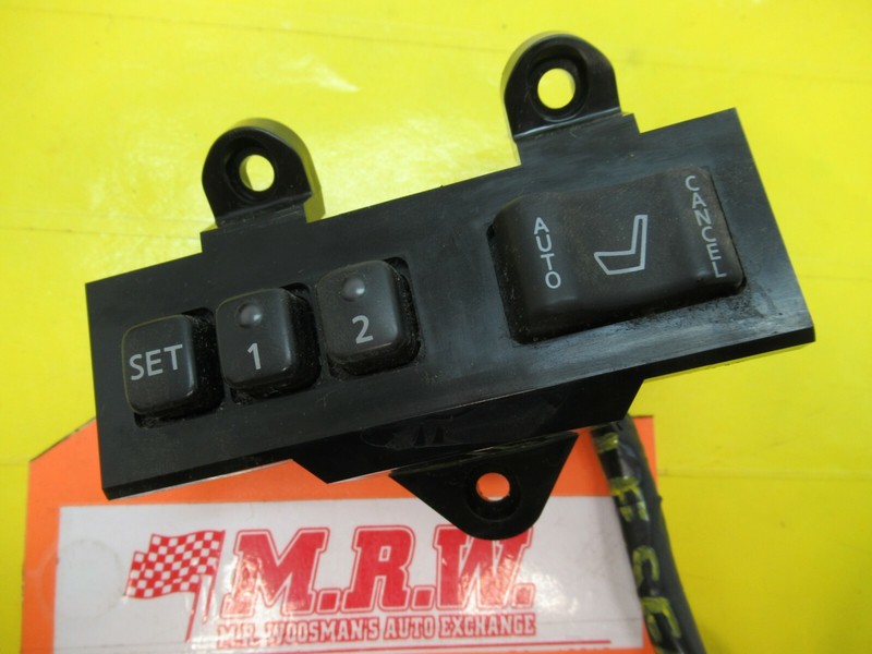 SEAT SWITCH LEFT DRIVER SIDE FRONT MEMORY 1 2 AUTO CANCEL SEDAN for INFINITI G35