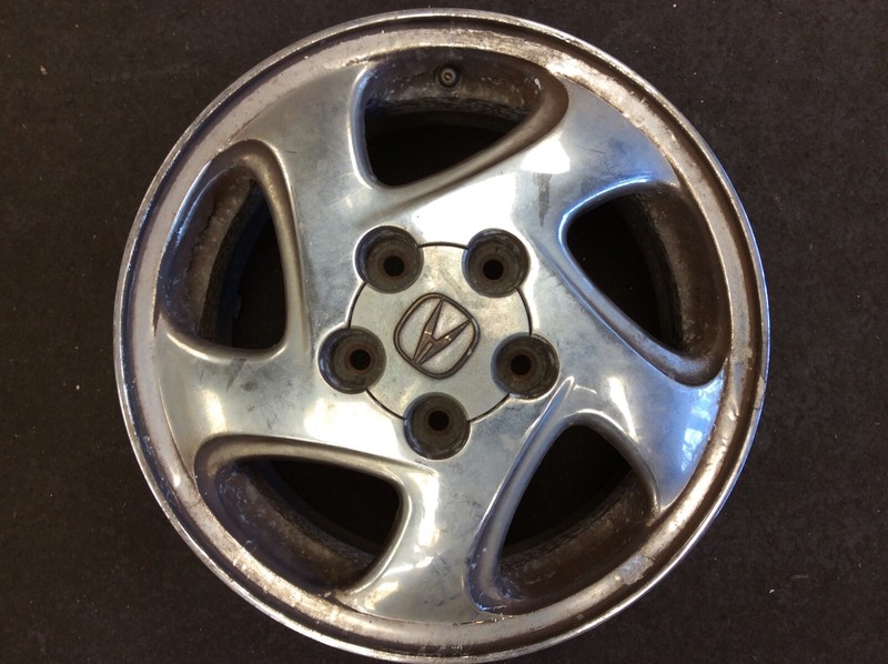 96-98 Acura TL 3.2L Left Aluminum Alloy Wheel Rim Disk 15X6-1/2 5 Spoke OEM