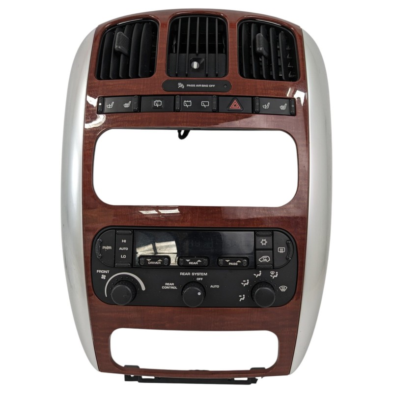 04-07 Grand Caravan Town & Country AC Heater Climate Control Bezel Trim Air Vent