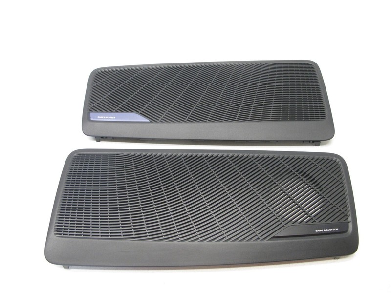 17-23 AUDI B9 A4 S4 BANG & OLUFSEN DOOR SHELF COVER SPEAKER GRILLE SET OEM 04152