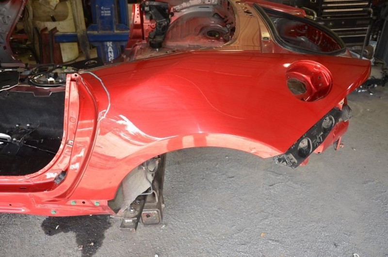 2016-2022 Mazda Mx-5 Miata ND Red Driver Left Rear Quarter Panel