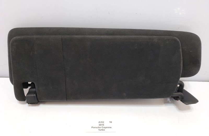 ✅ 15-18 OEM Porsche Cayenne Turbo 958 Front Right Passenger Sun Visor Black*
