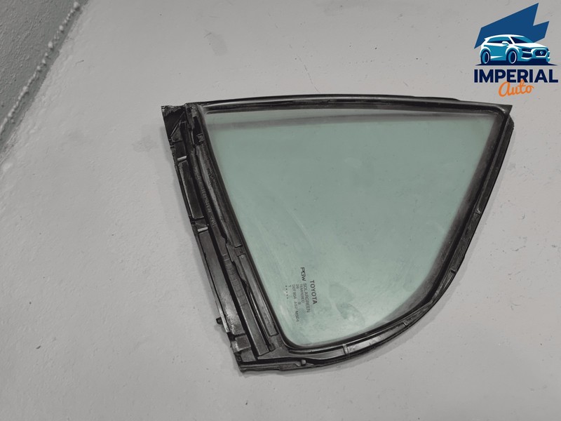 TOYOTA CAMRY REAR LEFT DRIVER SIDE DOOR CORNER FIXED WINDOW GLASS 2018-2024 OEM