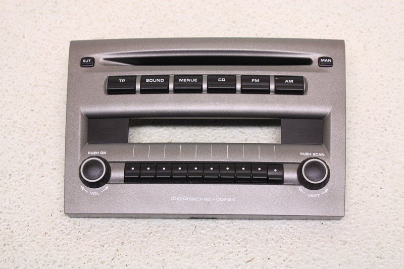 Porsche Boxster Cayman CDR 24 Face Plate Cover Panel 911 Carrera Oem 2005-2008