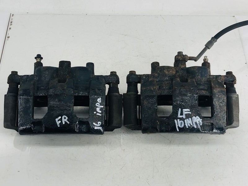 14-16 CHEVROLET IMPALA LIMITED FRONT RIGHT & LEFT SIDE ABS BRAKE CALIPER SET OEM