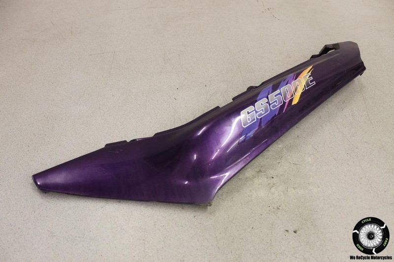 1994 Suzuki GS500E LEFT REAR BACK TAIL FAIRING COWL SHROUD PLASTIC GS 500 94