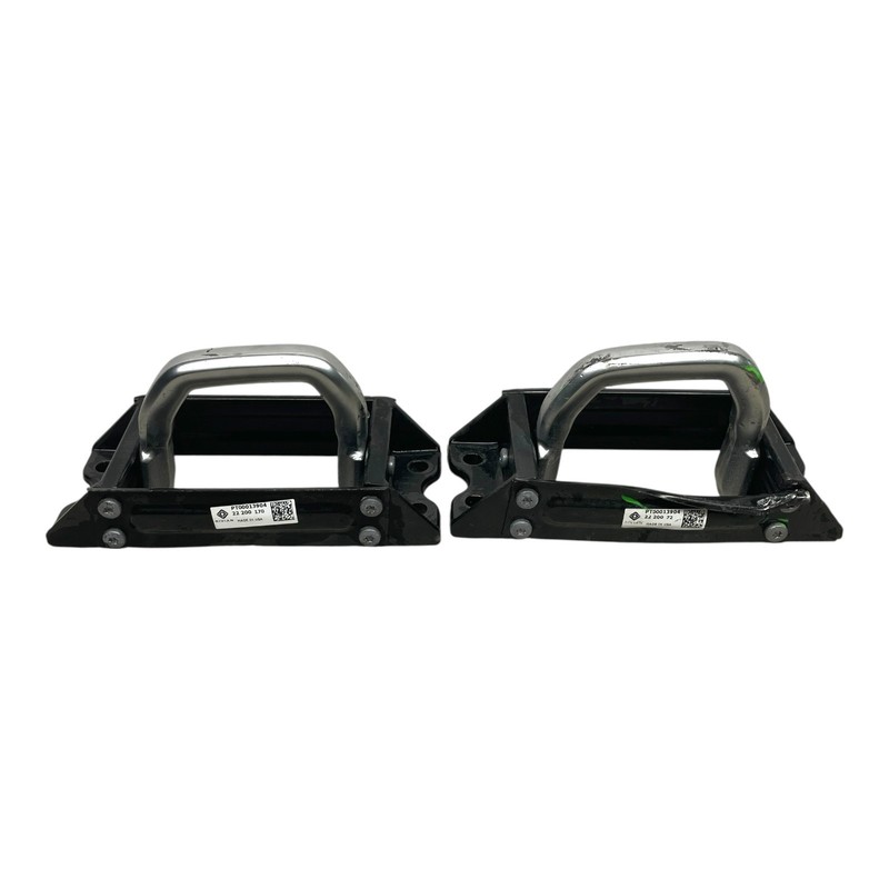 22-24 Rivian R1S R1T Front Bumper Tow Towing Eye Hook Mounting Brackets Set OEM