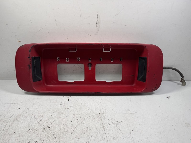92-95 Honda Civic 4DR Rear License Plate Frame w/ Lights Red 33700-SR4-A00 OEM