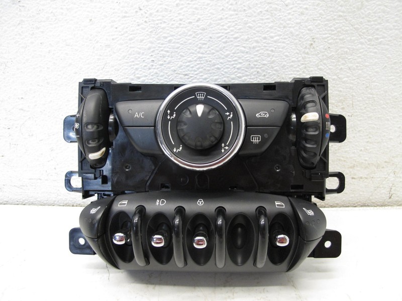 10-13 MINI COOPER S R58 R55 - R61 HVAC TEMPERATURE CONTROL PANEL OEM 011724